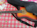 雅萨特奥民谣单板木吉他新手入门初学者云杉木吉他男女学生旅行乐器练习 38英寸日落色（大礼包） 实拍图