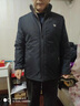 帝欧莱夫中老年男装外套冬季加绒加厚爸爸装夹克男士外套老人秋冬衣服男 黑色 M (推荐体重90-110斤) 实拍图