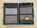 皮尔卡丹拉杆箱男女款铝框行李箱万向轮24英寸托运箱大容量密码箱旅行箱子 实拍图