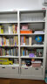 阿格贝贝（agebeibei） 图书馆钢制书架落地一体靠墙书架置物架现代简易书架书柜可定制 白色单面六层0.8M宽主架至尊版 实拍图