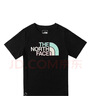 THE NORTH FACE北面童装男女童纯棉短袖T恤户外透气春夏|88ME JK3/黑色 薄款 160 XL（160/76） 实拍图