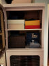JEKO&JEKO免安装可折叠收纳柜玩具包包储物柜衣柜子置物柜收纳箱 4层透明茶 晒单实拍图
