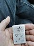 ZIPPO打火机防风煤油 五朵雪花蚀刻镀银 送长辈男友生日元旦送礼 实拍图