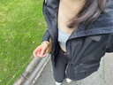 伯希和（Pelliot）【山色】冲锋衣三合一女春秋外套户外防水防风夹克登山服男 【女款】曜石黑 | 两件套 | 四季款 M 女103-115斤 男116-130斤 实拍图