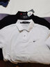 七匹狼短袖T恤男纯棉薄款夏季新款商务休闲男士翻领净色打底衫 803(本白) 175/92A/XL 实拍图