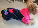 宠物圈（PETCIRCLE）秋季冬季狗狗衣服泰迪衣服宠物服饰狗衣服宠物泰迪狗狗衣服小型犬 爱心款粉色 L适合背长38CM胸围52CM重斤11-14 实拍图