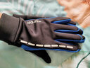 罗维利特DoDower手套男秋冬季骑行开车情侣摩托车手套防泼水防风防滑户外 （男士）大码防滑蓝色 有弹力 实拍图