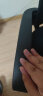 蓝皙电脑桌台式家用书桌简约钢化玻璃书桌书架组合一体办公学习桌子 【套餐必选】电脑桌+滑轮椅（黑面+白架款） 100*50*75cm 实拍图