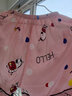 依善屋舍冰丝睡衣女夏季短袖两件套装韩版清新学生夏天家居服套装 DY1944粉色主推款 L建议体重115斤内 实拍图