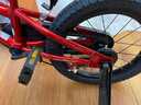 优贝（RoyalBaby）易骑儿童自行车单车学生脚踏车男女通用童车3-12岁宝宝经典表演车 红色 16寸 实拍图