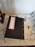十方清梵 传统手工本线装本笔记本空白加厚线装笔记本仿古风毛笔硬笔软笔竖八行 1本60张120页 黑色封皮（牛皮色内页） 实拍图