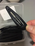 AiChoice高品质发夹刘海夹黑色一字夹盘发小黑夹子简约卡子发卡韩版发饰 磨砂大号黑色10件（盒装） 实拍图