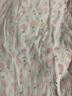 红豆女童睡裙纯棉春夏季薄款家居服儿童短袖套头睡衣A类Q3306白色150 实拍图