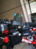 CRON-X JEANS自行车前灯山地车带喇叭可充电强光手电筒公路车灯电子铃铛骑行装备配件 4000毫安双T6（夜骑套餐-蓝色） 实拍图
