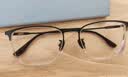 依视路（ESSILOR）眼镜片现片钻晶膜洁单光1.55非球面双面防紫外线配镜片1片送镜布 实拍图
