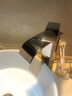 摩丹洁具（MODAN）黑色瀑布式冷热台上盆洗脸盆面盆水龙头卫生间厕所浴室柜全铜龙头 铬色-宽边加高瀑布龙头 实拍图