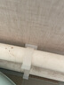 一靓免打孔水管固定卡扣燃气管固定卡扣器防掉管卡子扣子 22-25mm【白色背胶款】20个装 实拍图