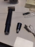 PUERBAN电动鼻毛修剪器男士充电式清理鼻孔鼻毛器剪刀女用剃刮去鼻唇毛细毛迷你剃须刀车载USB充电长续航 贵族蓝（鼻毛器+剃须刮胡刀刀头)双用支持USB充电 实拍图