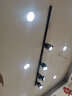 led射灯par30光源轨道灯35w40w服装店展厅导轨灯超亮商用轨道帕泡 35w白光带风扇 实拍图