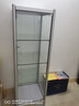 筱典 手办柜玻璃展示柜玩具模型高达展柜陈列柜精品透明展架带锁 50*50*160钢化玻璃（整装发货） 实拍图