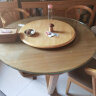 天使雅儿美式纯色大圆桌布台布布艺家用圆形餐桌布茶几布简约现代中式 桌布蕾丝 美迪亚汝青 直径170cm 实拍图