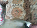 宝跃欧式沙发垫套装坐垫子四季通用防滑美式沙发罩巾全盖开口后靠背巾 芬尼迪/咖色 排序扶手巾50*60 实拍图