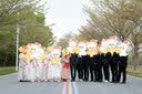 租伴郎服西装三件套春秋冬新郎结婚毕业面试兄弟正装合唱男士礼服 租/黑外套+黑西裤+白衬衫+领结 XL 实拍图