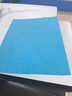 科朗鑫盛A4皮纹纸厚封皮纸a4装订标书封皮纸封面纸云彩纸硬卡纸 160g湖蓝色100张 A4 160g 凹凸皮纹纸 实拍图