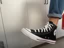 匡威（Converse）帆布鞋男鞋All Star常青款中性情侣学生高帮休闲运动板鞋女101010 101010 建议拍小一码 41.5 实拍图