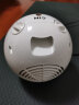CIH 迷你暖风机取暖器家用小型小太阳浴室电暖器办公室电暖气节能速热暖气机 PTH1001球型珍珠白 实拍图