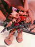 万代（BANDAI）高达拼插拼装模型玩具 RG RGU 1/144系列敢达 RG02 红扎古 夏亚用 实拍图