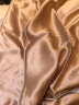 皮尔卡丹真丝枕套19姆米 100%桑蚕丝枕头套单人成人纯色枕芯套 粉 单只装 实拍图
