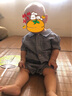相思桐0-2岁男宝宝衣服婴童装男婴儿衣服男宝宝夏装连体衣男童连体裤儿 条纹暗扣连体衣 90【80-90CM/25斤左右】 实拍图