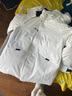 雅鹿羽绒服男女同款新款貉子毛领情侣装加厚保暖派克服保暖防寒外套NR 白色-女 M /170 实拍图