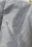 曼达萌 围裙女透气时尚家用厨房防水防油可调节棉质围裙罩衣可爱日系风 双层棉质防水条纹彩虹灰色（图左所示） 实拍图