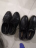 波图蕾斯皮鞋男士系带商务休闲鞋百搭结婚鞋工作正装鞋男 8873 黑色 42 实拍图