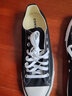 匡威（Converse）【滔搏运动】匡威男鞋女鞋低帮帆布鞋硫化鞋情侣常青经典款黑色 101001 43 实拍图