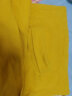 纯一良品（CUNYI）童装男童高领打底衫儿童长袖T恤中大童女童打底衣宝宝上衣秋冬装 黄色 120cm 实拍图