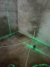 欧力喜红外线水平仪绿光高精度贴墙贴地一体仪遥控激光十二线投线平水仪 [工程级]绿光8线+双电豪华配件 实拍图