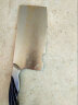 十八子作 雀之屏不锈钢菜刀 铸钢柄厨房刀具家用切菜刀切肉阳江厨刀 切片刀S2601-B 实拍图