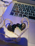 KZ ZSX 12单元圈铁耳机入耳式圈铁高音质HIFI发烧金属重低音音乐耳机有线运动游戏音乐耳机 雾光青【带麦版】 标配 实拍图