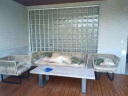 雅宅家居 户外沙发藤编庭院花园家具藤椅防晒防水防雨阳台休闲室外茶几组合 组合1【现货供应】 组合 实拍图