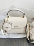 稻草人女包斜挎包新款可爱百搭单肩大容量手提包女七夕情人节礼物送女友 78473米白色 实拍图