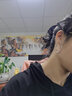 炙真银楼 99足银耳环女款日韩时尚简约大耳圈个性大气夸张圆环耳饰新款潮 中号一对（直径4CM）【推荐】 耳环 实拍图