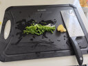 KYOCERA日本Kyocera京瓷木纤维菜板防滑实木双面砧板家用切菜板 木纤维菜板-大 晒单实拍图