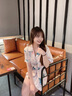 有趣熊睡衣女冰丝短袖韩版性感春秋薄款仿真丝绸夏季长裤大码女士两 NSLQ-宝石绿玫瑰R-双短女 L【建议穿着体重101-120斤】 实拍图
