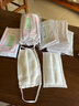 纱布口罩棉纱口罩防尘劳保防灰尘老式纯脱脂棉沙布口罩工业粉尘打磨防风防寒 12层无纺布滤棉不可洗（10只） 男女均码工作防护口罩批发 实拍图