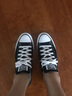 匡威（Converse）1970S经典男鞋女鞋低帮帆布鞋常青款学生情侣款运动休闲鞋 101001 黑色 偏大 41 实拍图