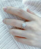 AVHE白18K金钻戒指实验室人工培育钻石六爪皇冠新款婚礼物七夕送女戒 定制款专属链接1（客服详询） 9-20号联系客服备注 实拍图