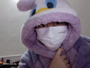 梦舒纷睡袍女冬情侣睡衣冬季长袖卡通可爱加绒加厚唐老鸭浴袍家居服睡裙 紫鸭睡袍+裤子 XL 实拍图
